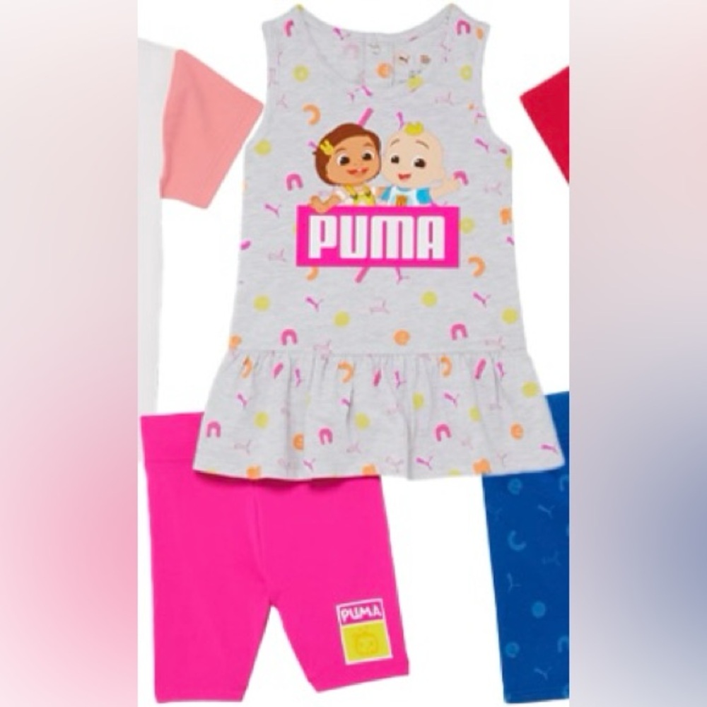 Puma Cocomelon Tank/ Shorts Set